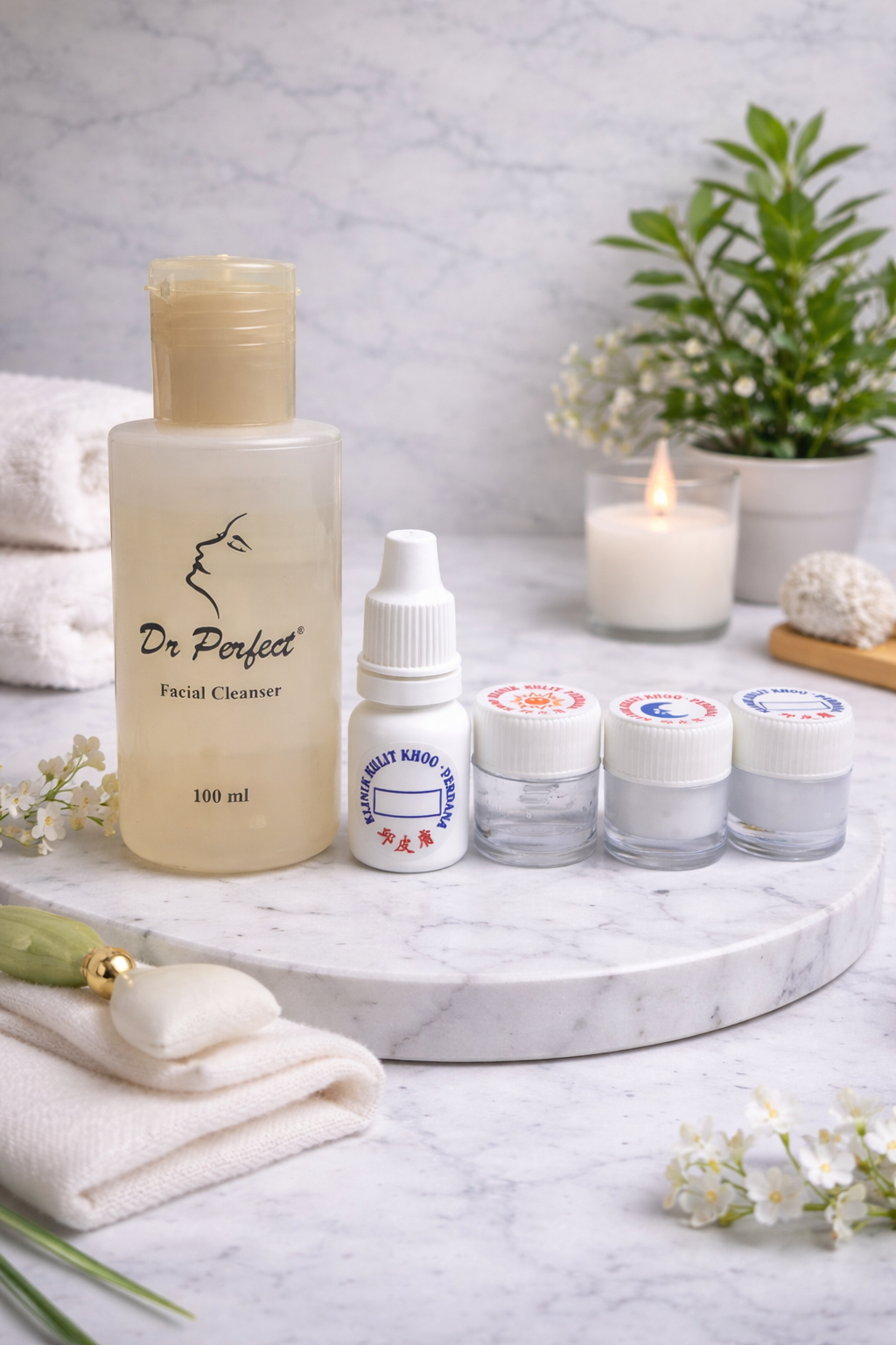 New MADANI Dr Perfect Khoo Skincare Facial Cleanser Trial Set